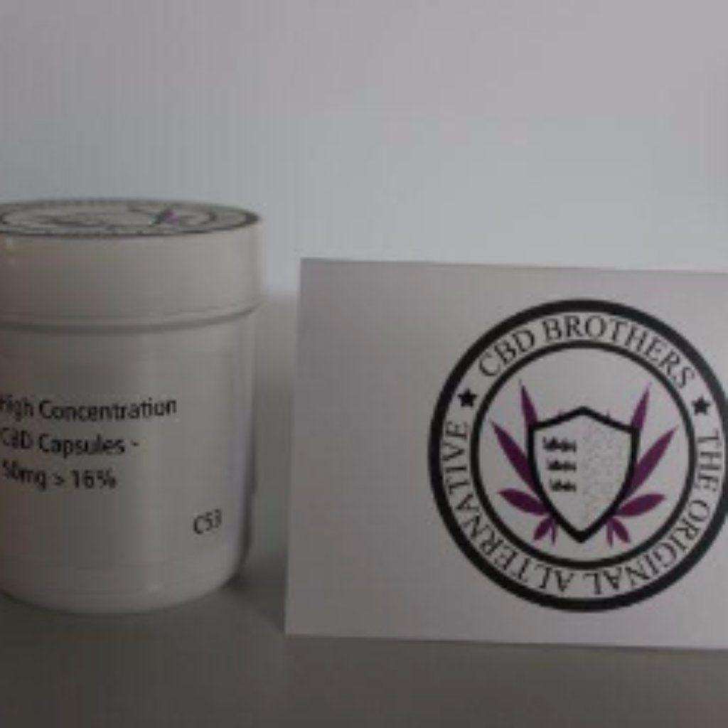 CBD brothers UK Purple Edition CBD Capsules- Cannabis Hybrid Extract