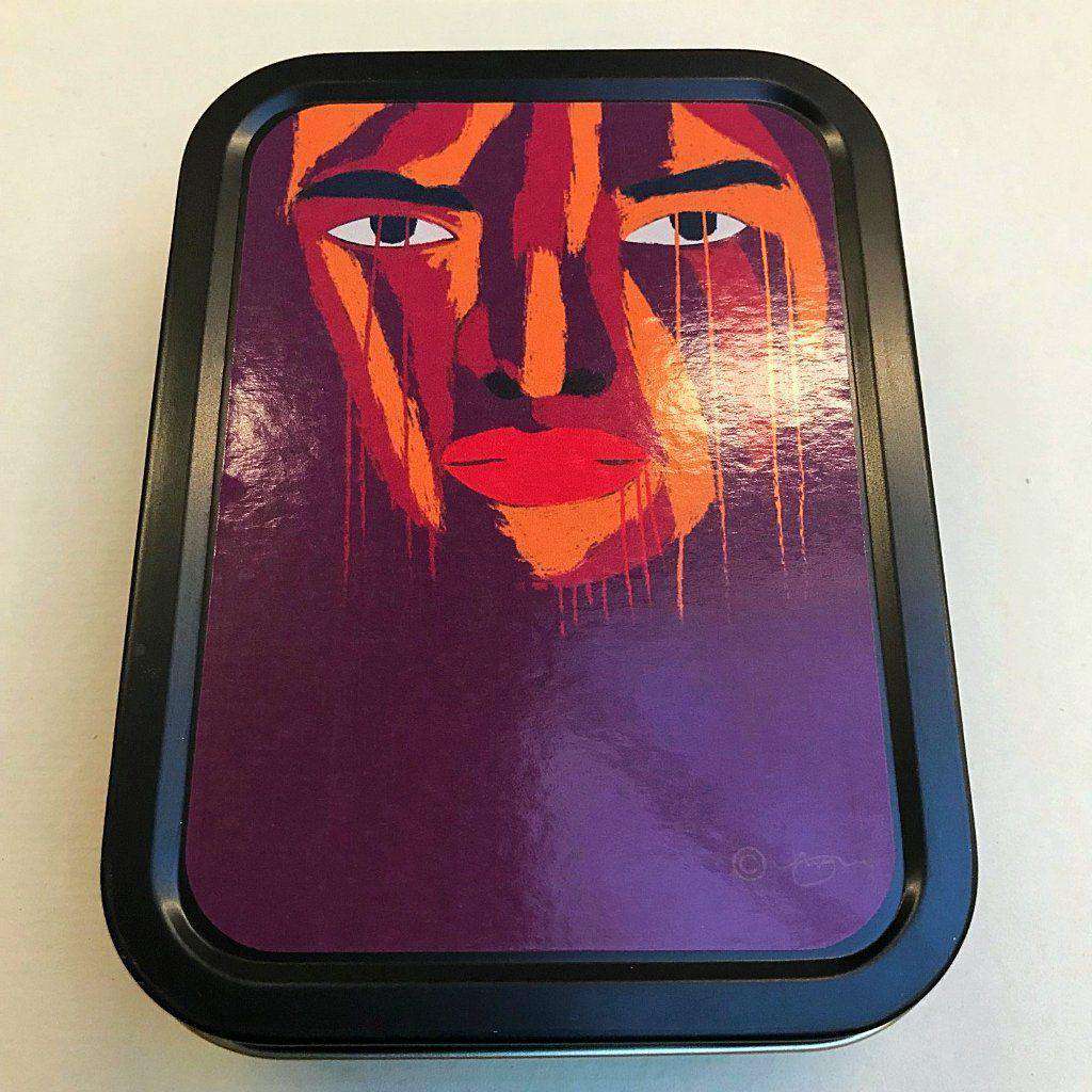 Face Drop - Artist Design Tin for storage 