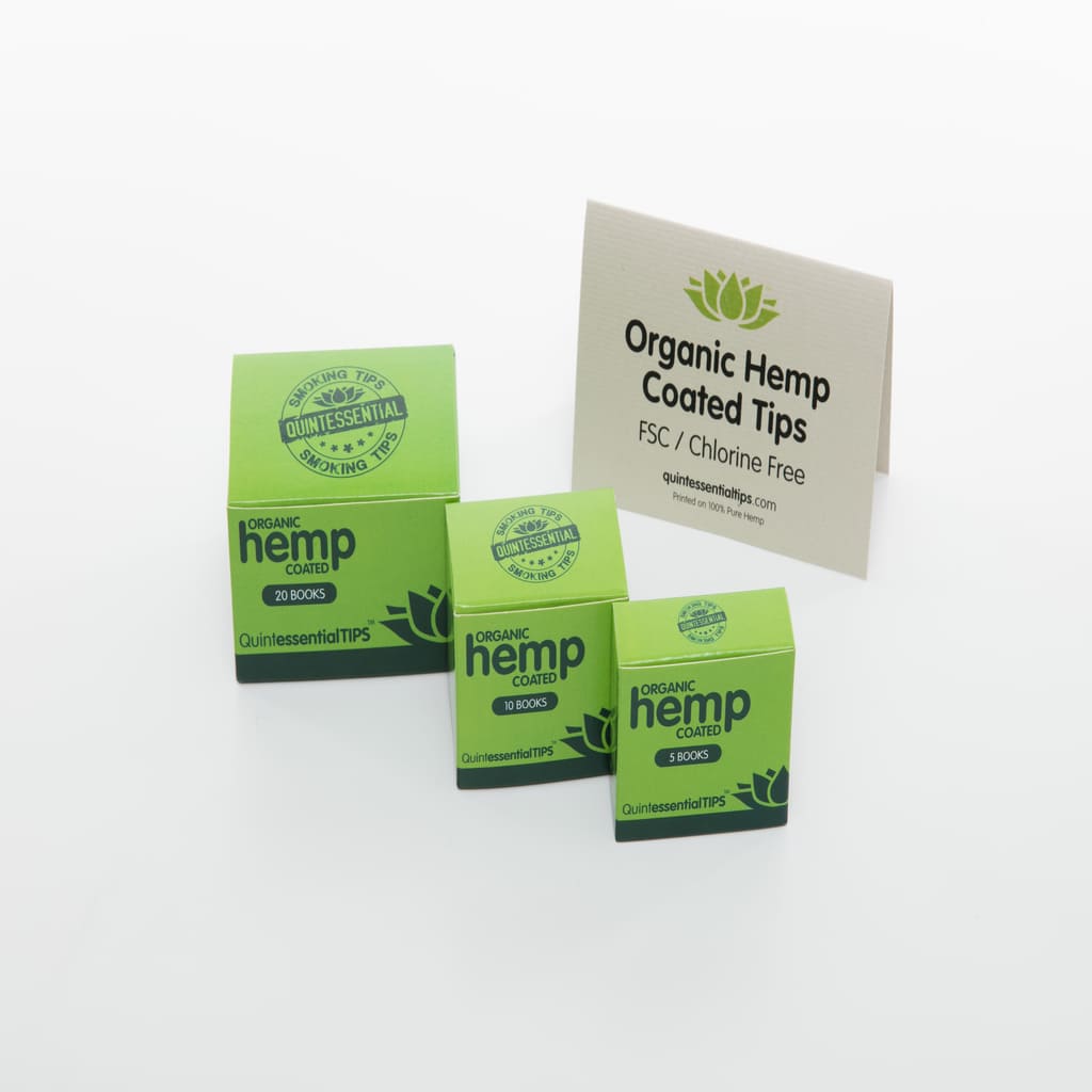 Smoking Roach Tips Travel Packs organic hemp