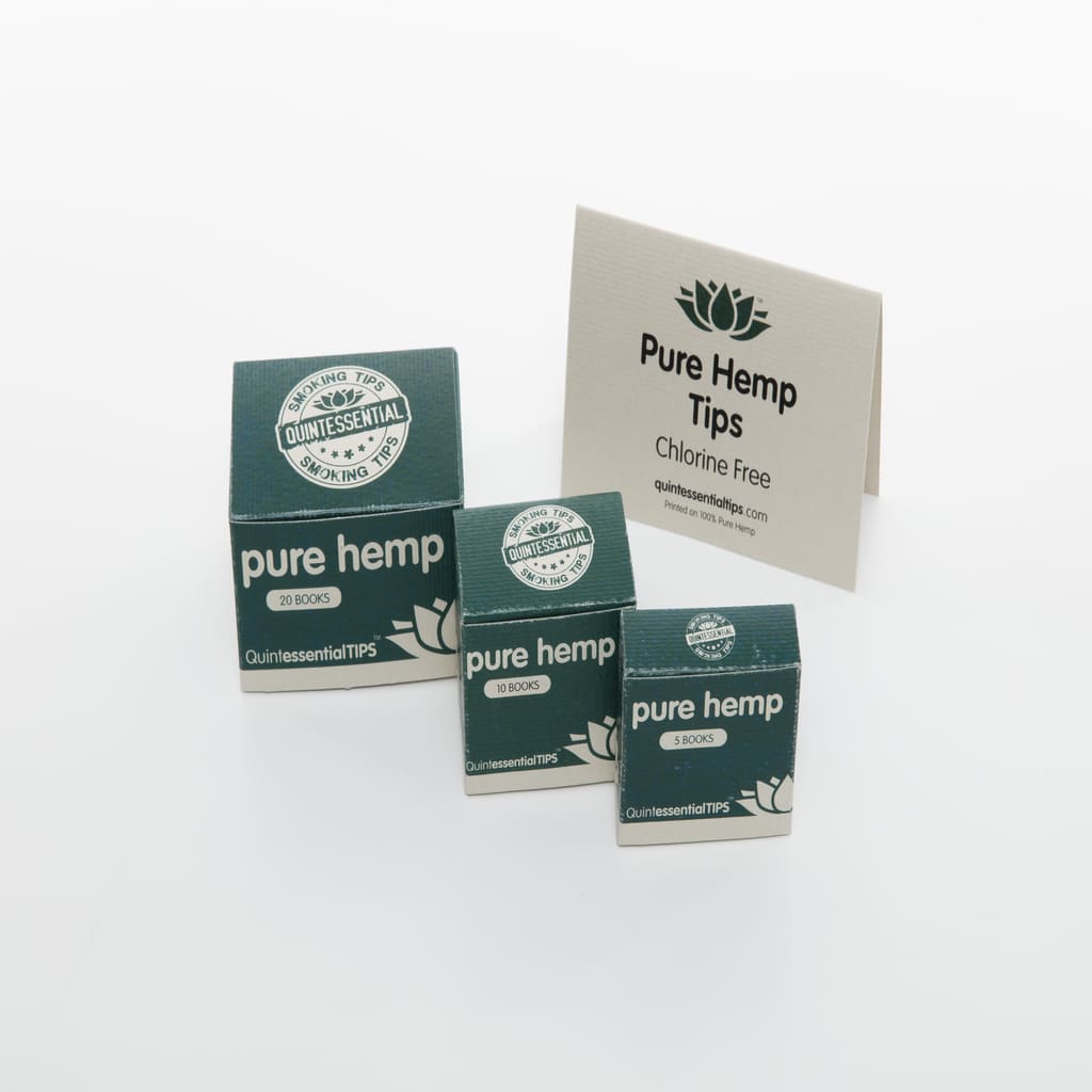 Smoking Roach Tips Travel Packs pure hemp range