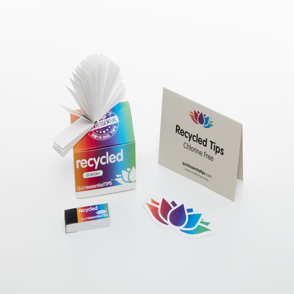 Smoking Roach Tips Travel Packs recycled