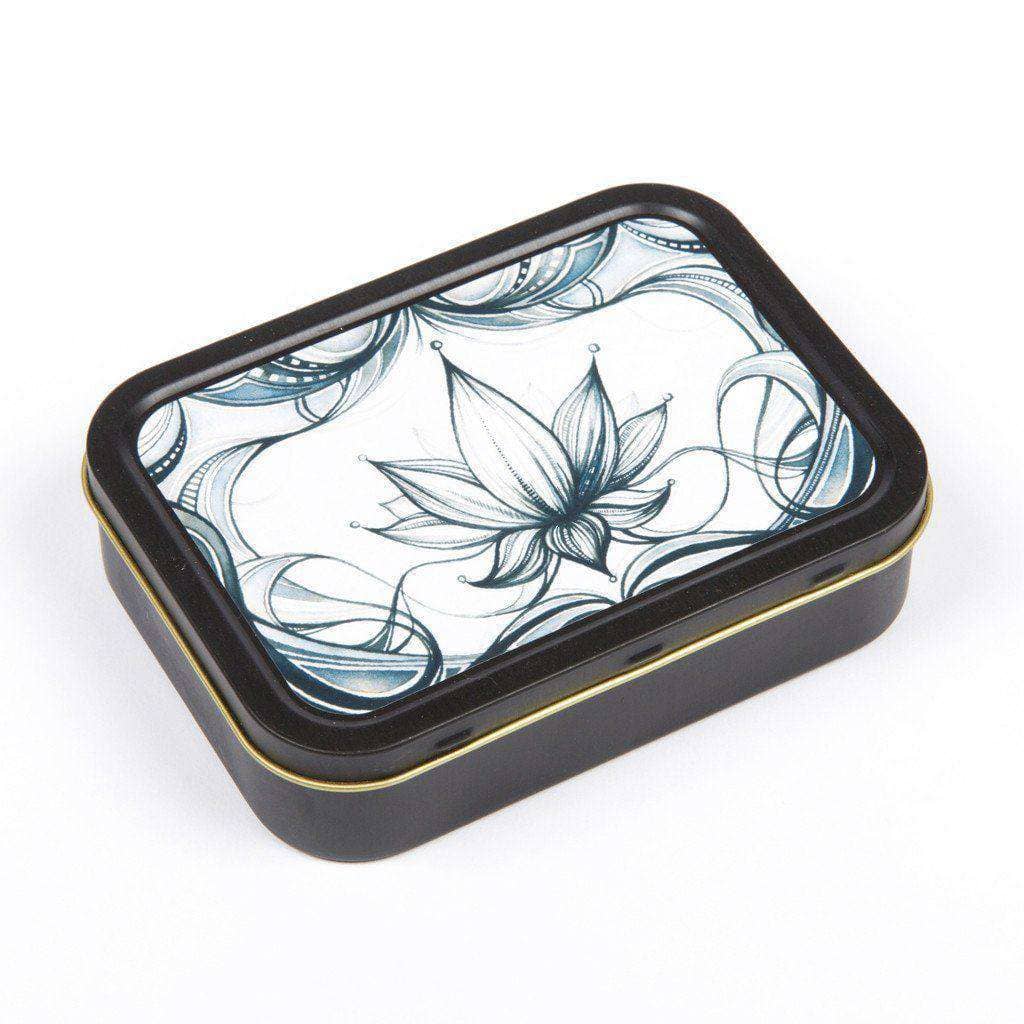 Quintessential 2oz Printed Tins - Horizontal Lotus