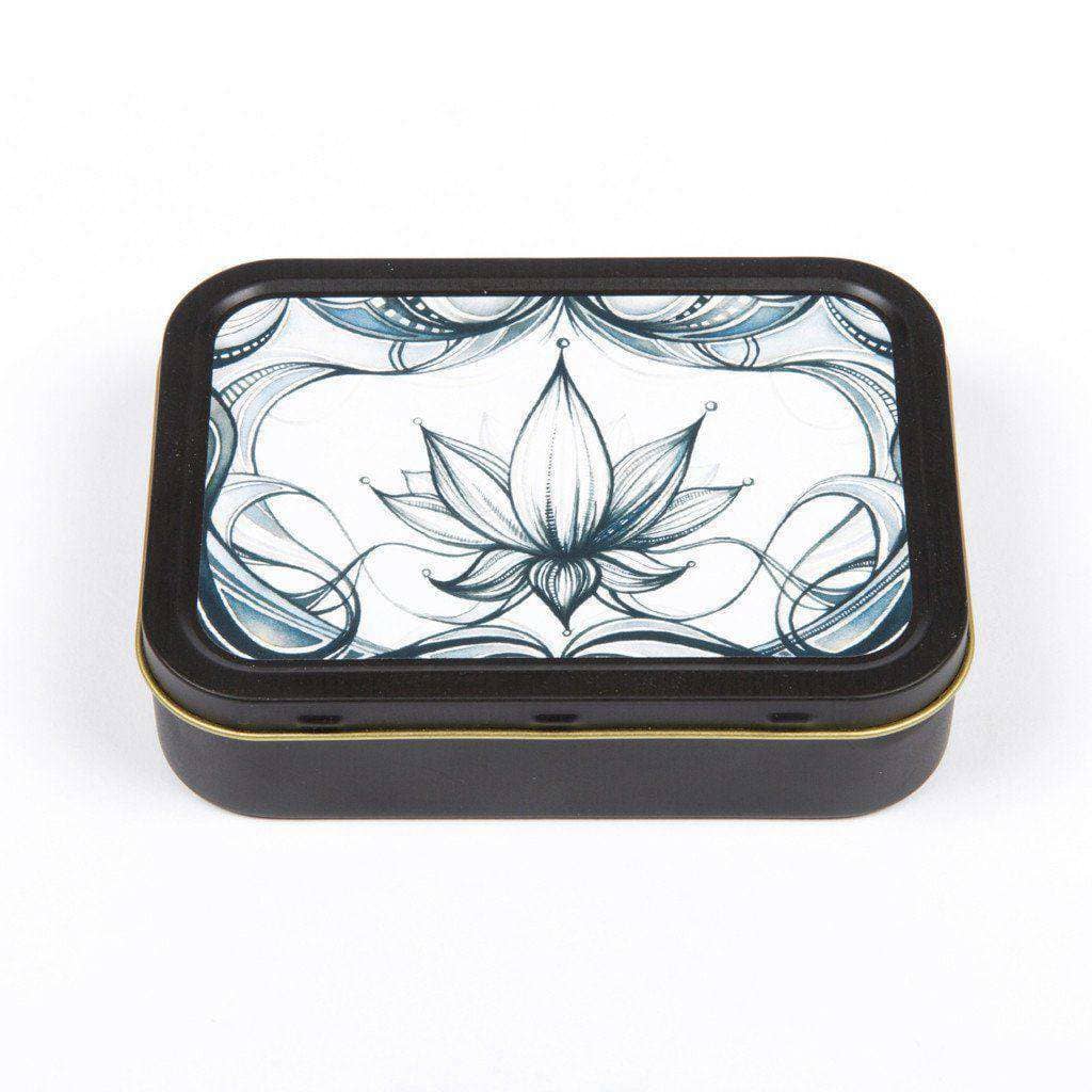 Quintessential 2oz Printed Tins - Horizontal Lotus