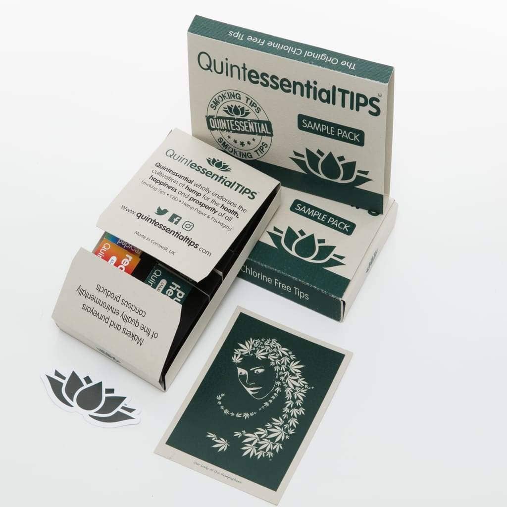 Smoking roach-tips by quintessential tips - sample pack