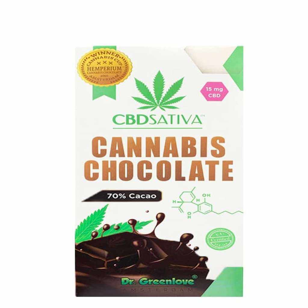 CANNABIS DARK CHOCOLATE WITH CBD – 15MG-Quintessential Tips