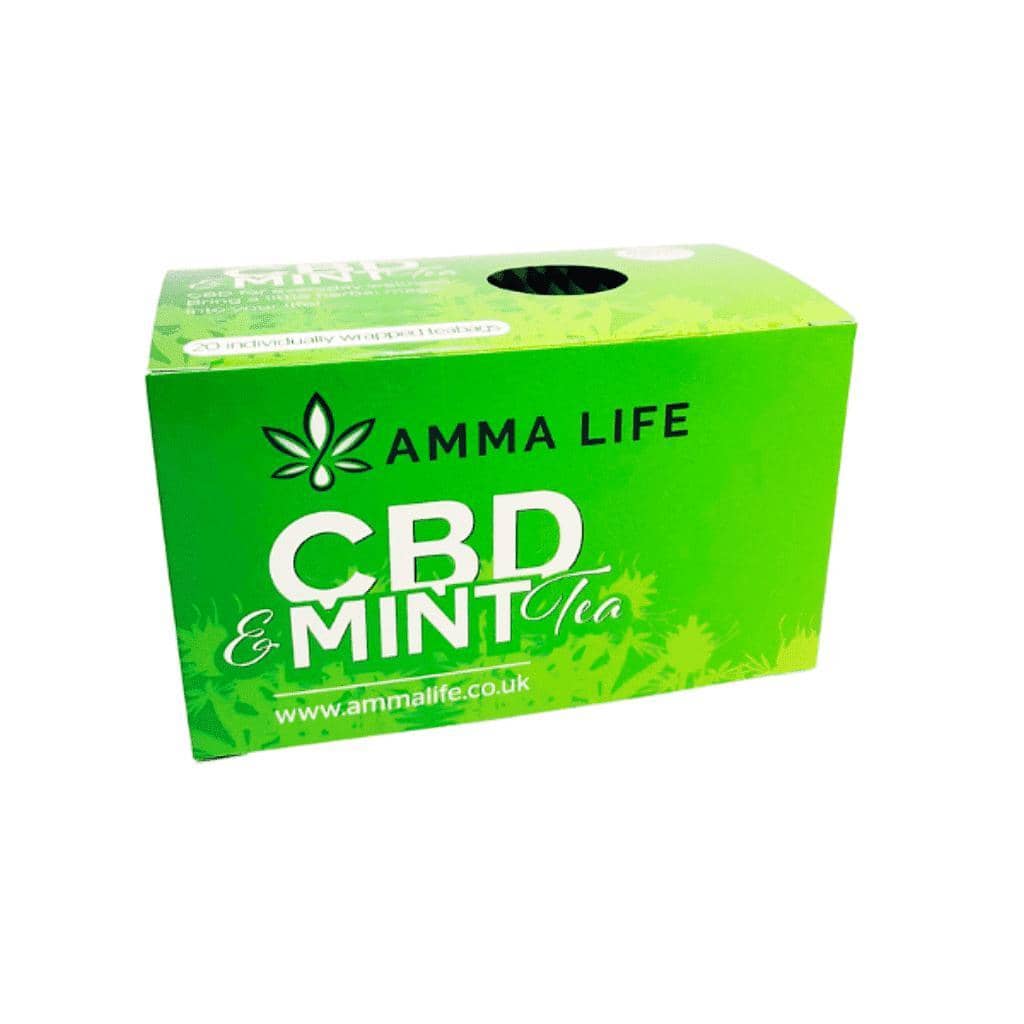 CBD Mint Tea Amma life UK 
