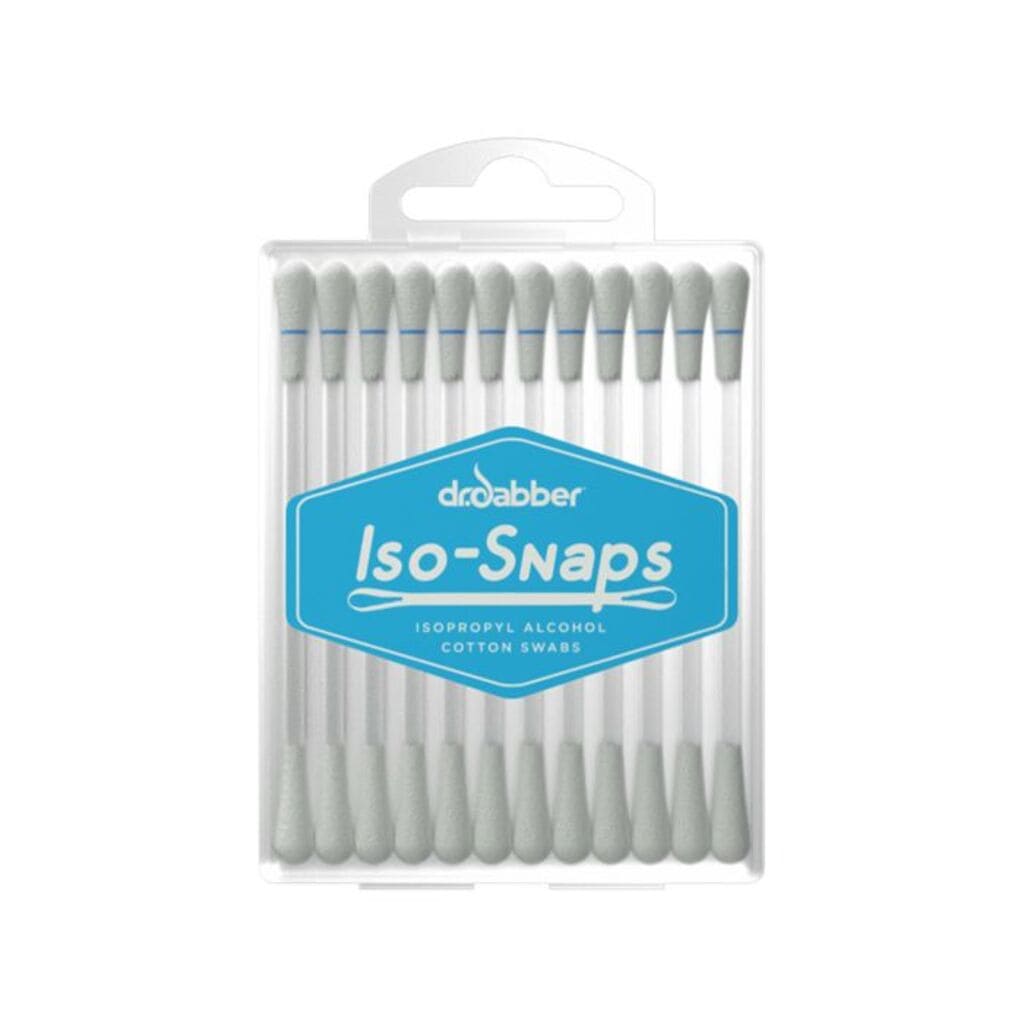 Iso-Snaps isopropyl alcohol Cotton Swabs - Dr Dabber