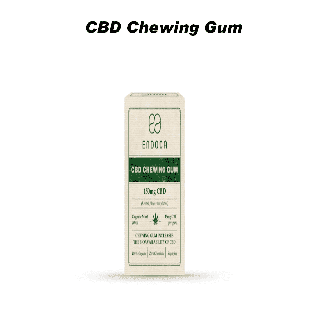 Endoca CBD Chewing Gum Organic Mint