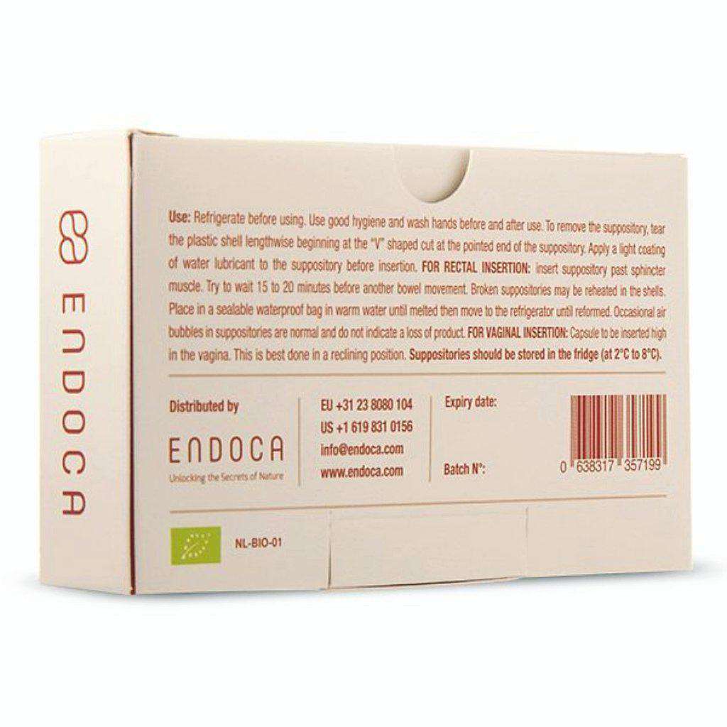 Endoca CBD Oil Suppositories Raw Hemp Extract & Coconut Oil -500mg-CBD Suppositories-Endoca Hemp CBD Products-Quintessential Tips