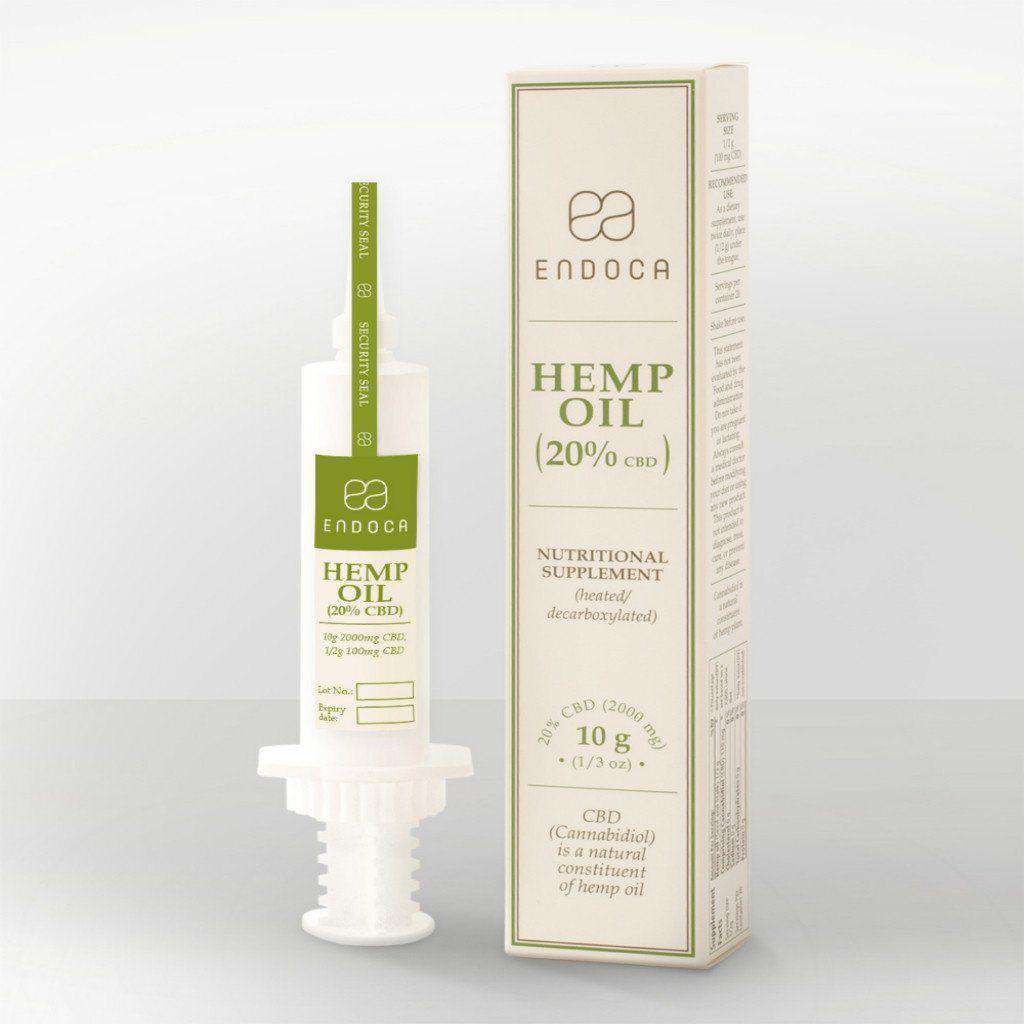 Endoca 20% Raw Hemp CBD Concentrate - 2000mg