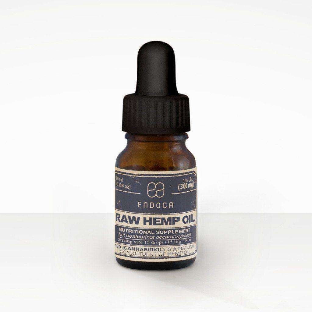 Endoca Premium RAW  Hemp Oil CBDa + CBD 300mg