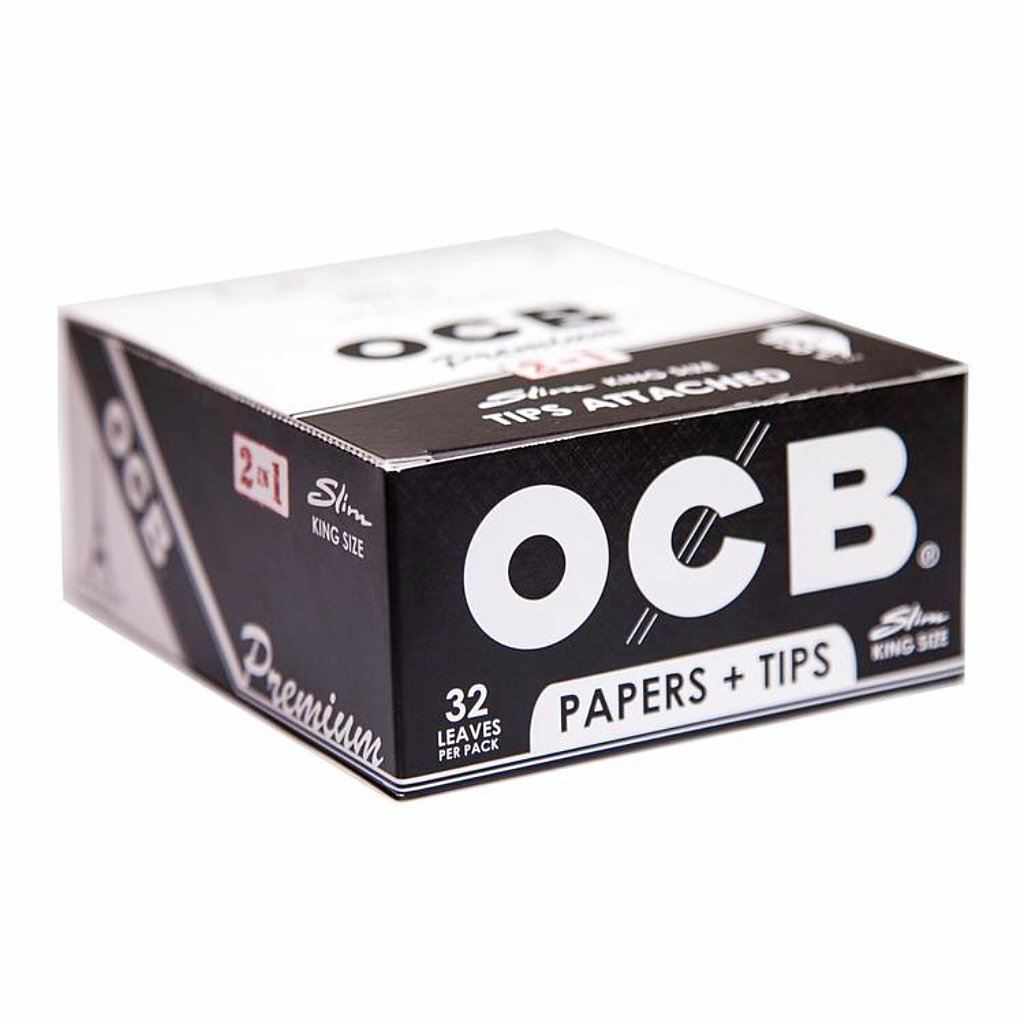 OCB Premium Hand Rolling Papers for Smoking - All Sizes & Formats