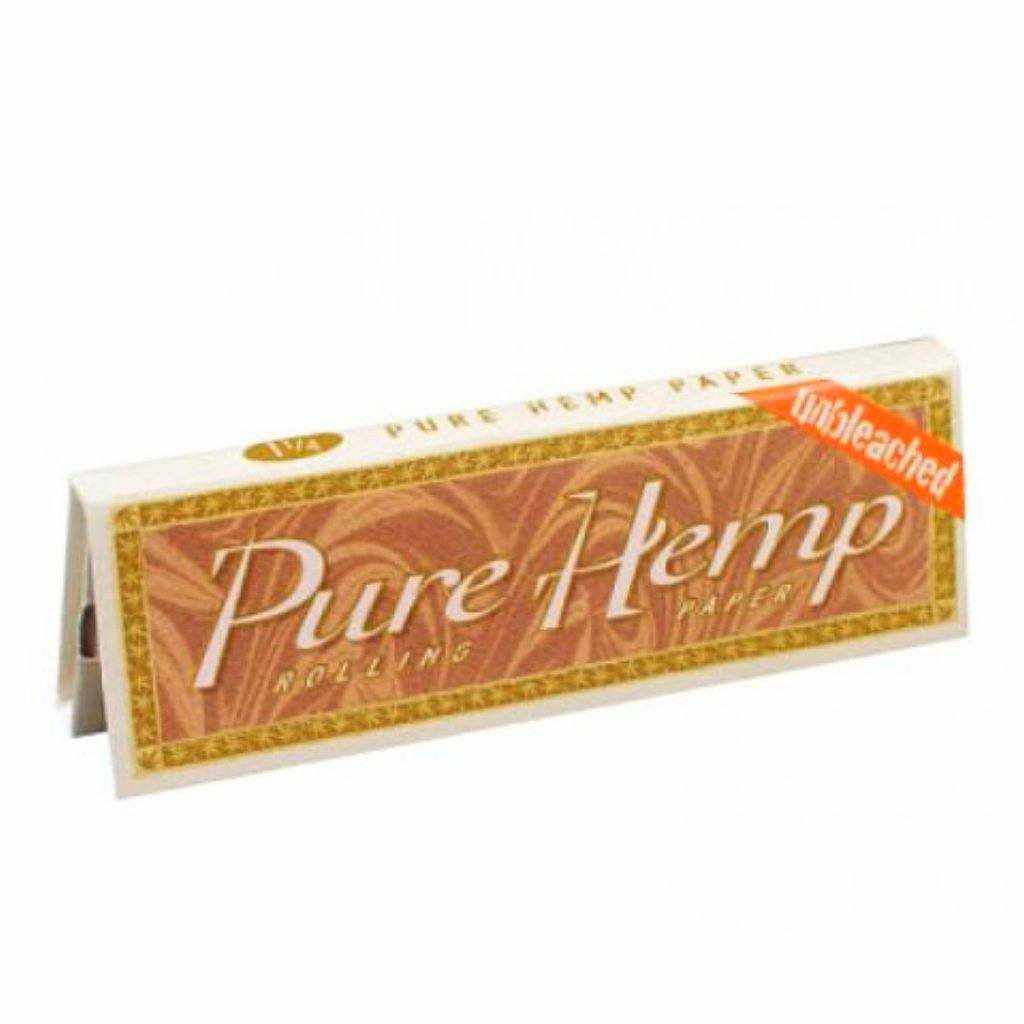 Pure Hemp Unbleached Cigarette Rolling Smoking Papers - All Sizes & Multipacks 