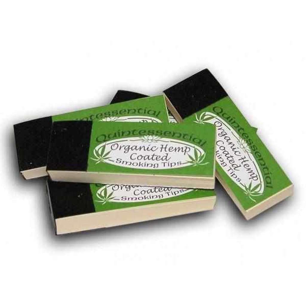 quintessential organic hemp coated roach tips multiple booklets
