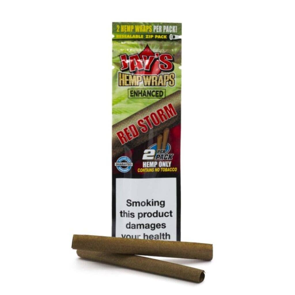 Juicy Jays Hemp blunt Wraps Red Storm