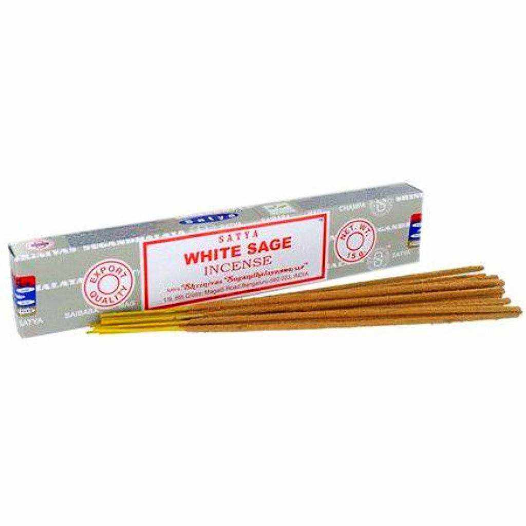 White Sage Satya Incense UK -Sai Baba