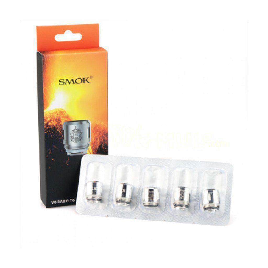 Smok v8 T6 coil head UK - Cornwall 5 pack