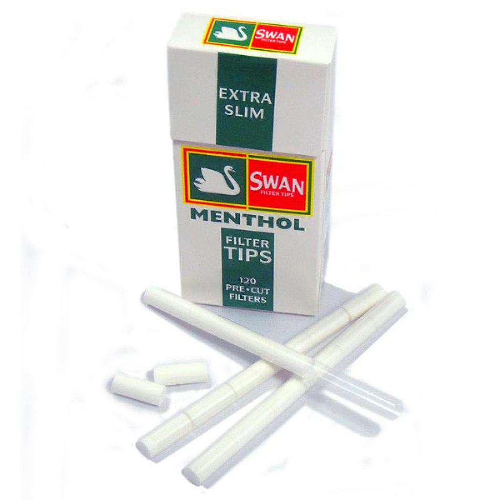 Swan Menthol filter tip rolls for roll your own cigarettes 