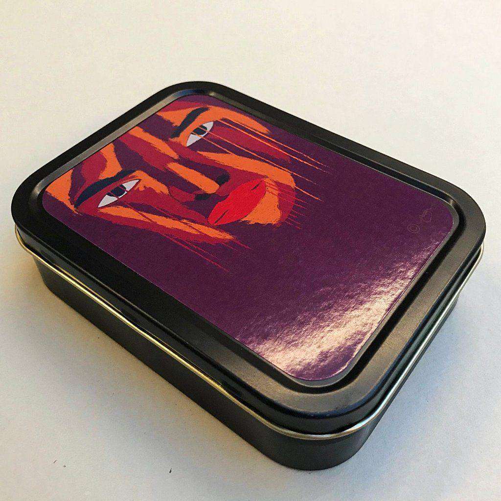 Face Drop - Artist Design Tin for storage 